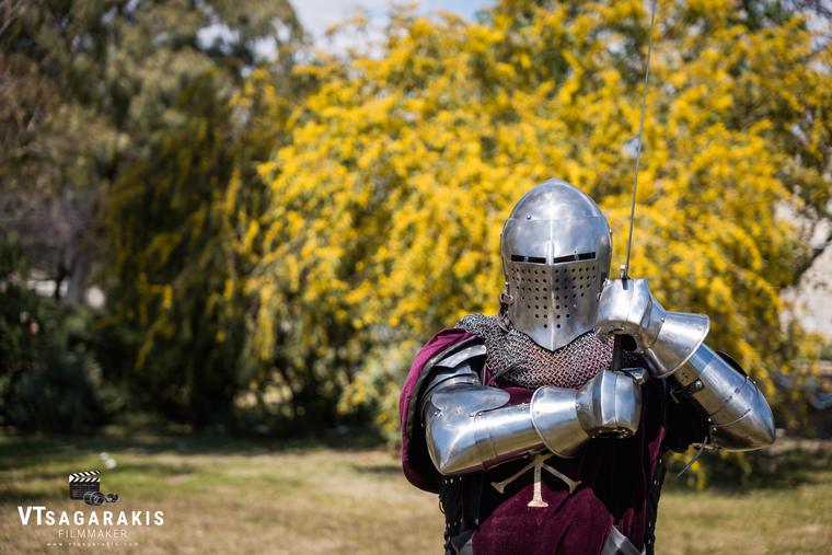 Knight in armour